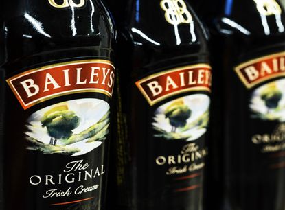 Baileys Irish Cream Liqueur seen in store. Baileys Irish