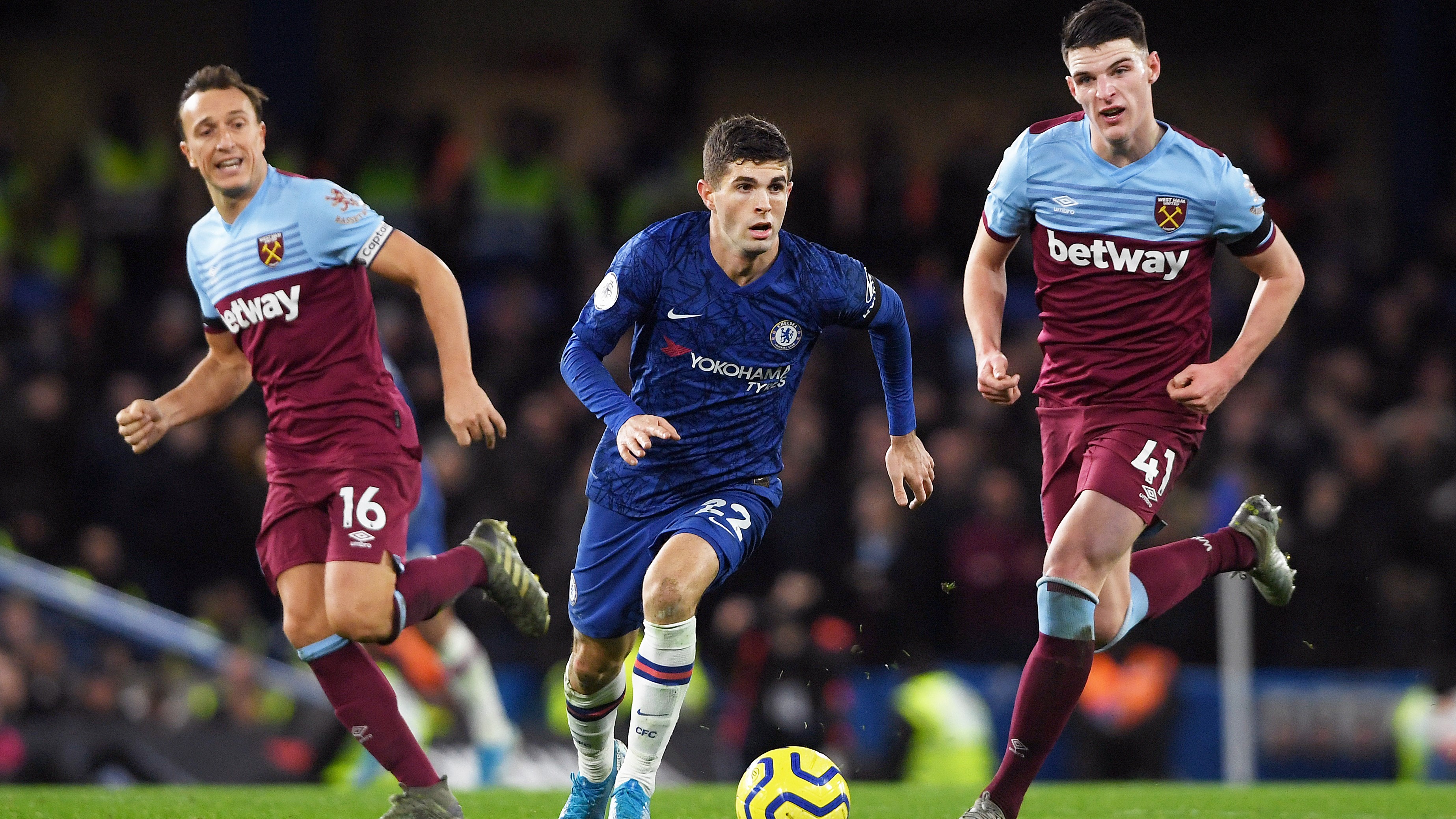 Chelsea - West Ham: Her fra et tidligere oppgjør mellom lagene.