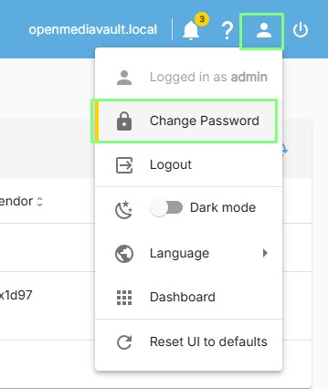 OMV password