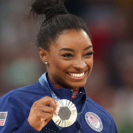 Simone Biles wins silver in the Artistic Gymnastics Women's Floor Exercise category at the Olympic Games Paris 2024.