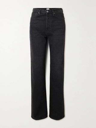 + Net Sustain High-Rise Straight-Leg Jeans