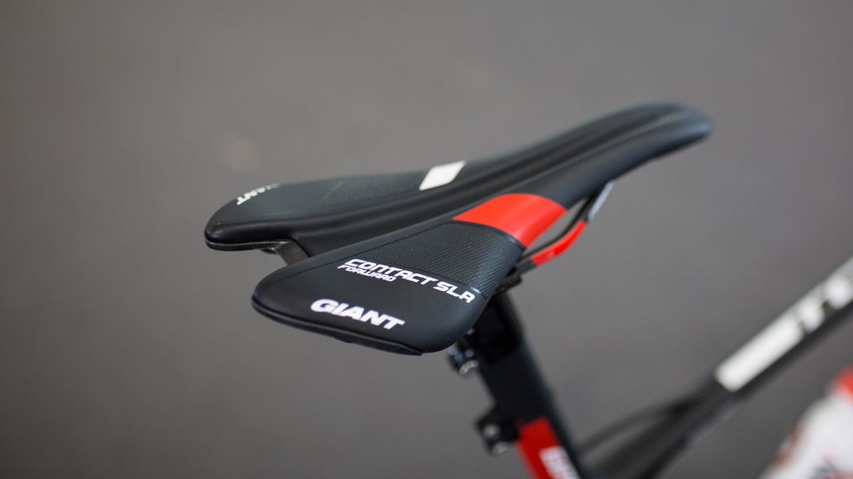 All of the Team Sunweb bikes are equipped with Giant's Contact SLR saddles