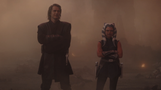Anakin and Young Ahsoka in Episode 5