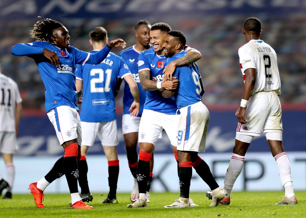 Rangers v Hamilton Academical – Scottish Premiership – Ibrox Stadium