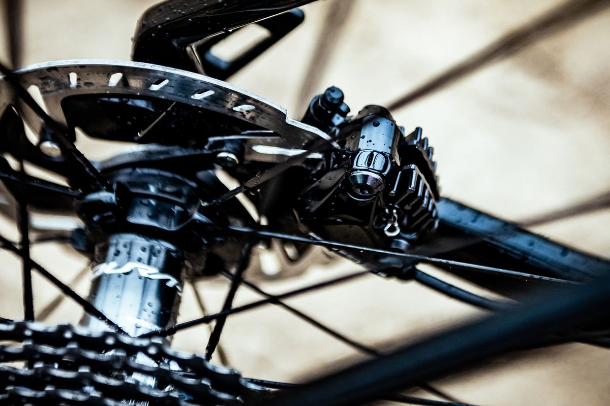 Mathieu van der Poel's cyclo-cross bike