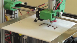The prototype chocolate printer isn't ready for full production yet. Credit: Piq