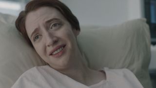 Rose in the hospital talking to Nick