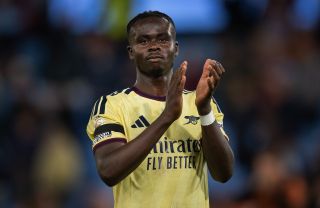 Arsenal winger Bukayo Saka