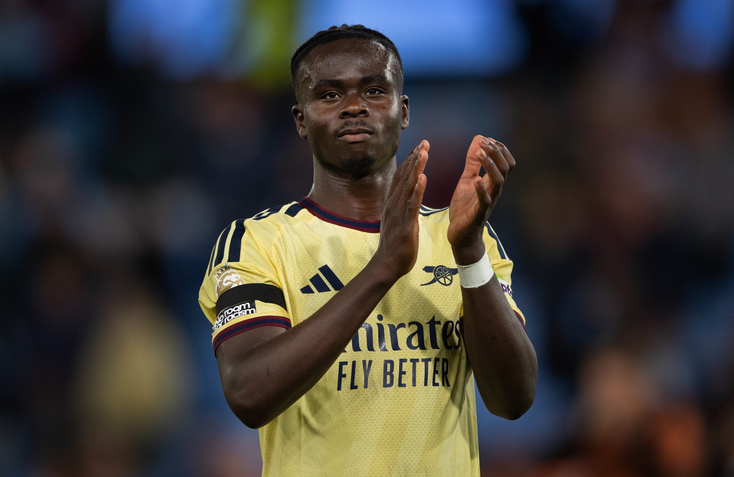 Arsenal winger Bukayo Saka
