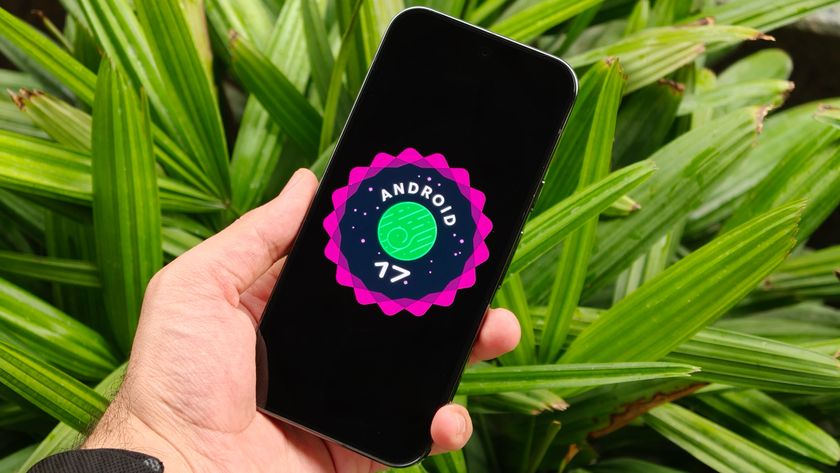 Android 17 logo on a Google Pixel 9 Pro