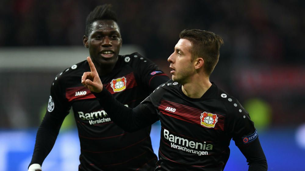 Bayer Leverkusen 3 Monaco 0 Hosts Retain Unbeaten Record With Routine