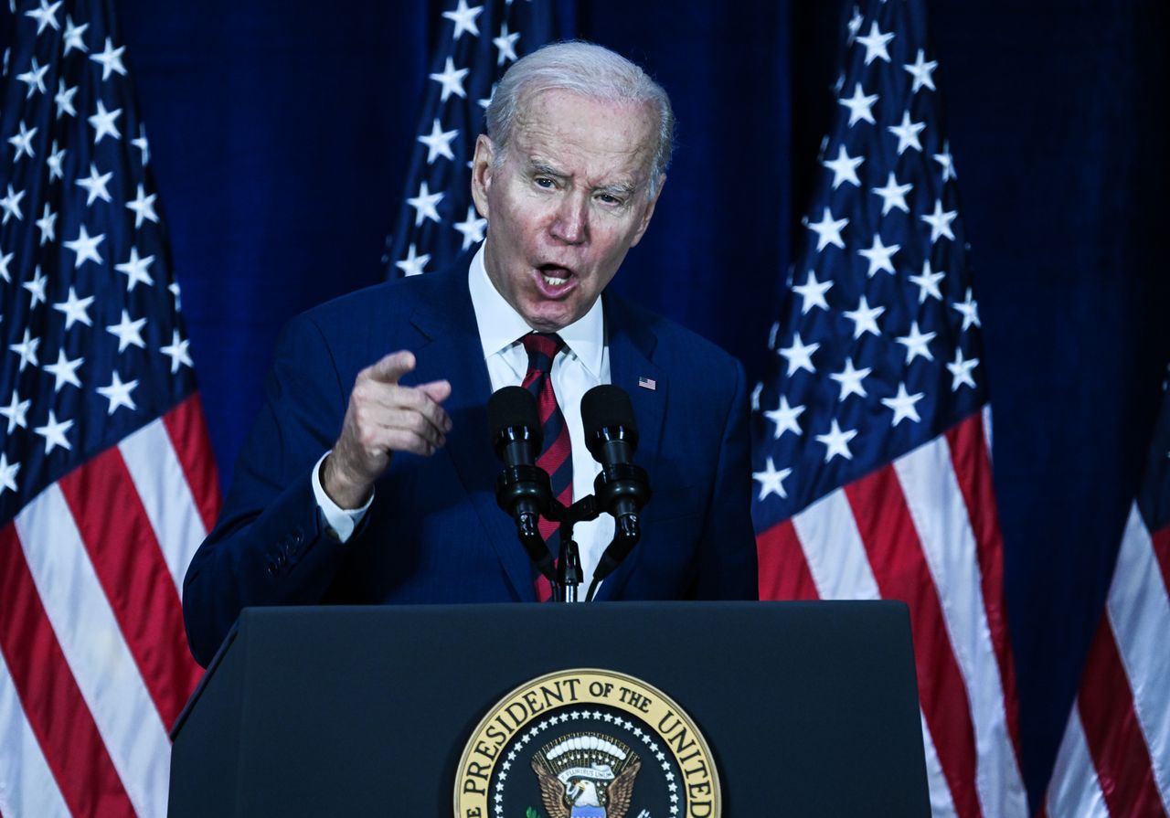 Biden speaks passionately about gun control efforts