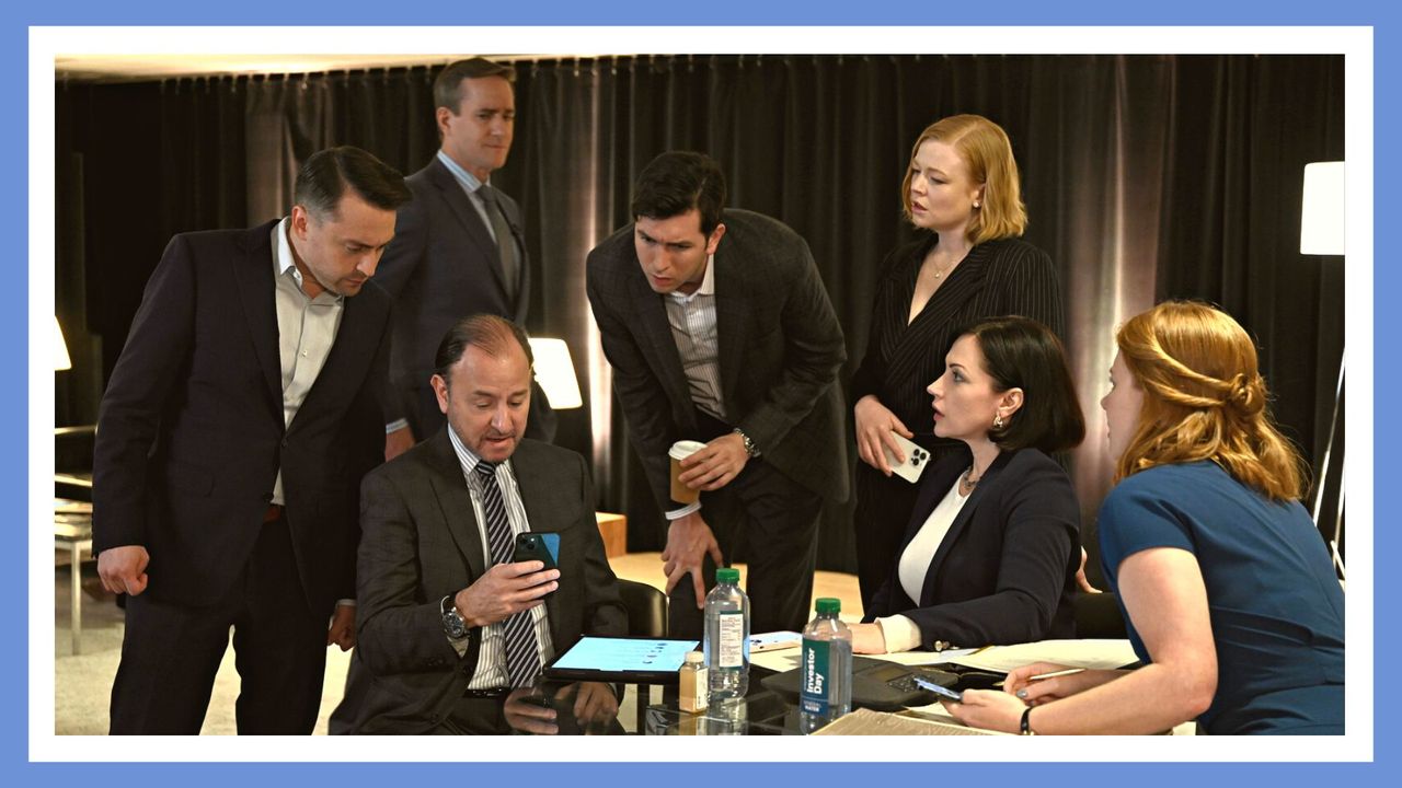 Which Succession character are you? Pictured: Kieran Culkin, Matthew Macfadyen, Fisher Stevens, Nicholas Braun, Sarah Snook, Dagmara Dominczyk HBO Succession Season 4 - Episode 6