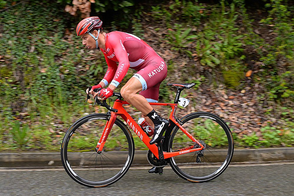 Simon Spilak (Katusha) finished the time trial in 12th at Pais Vasco