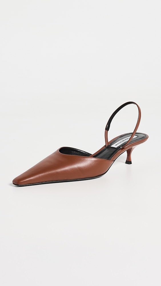Victoria Beckham 45mm Sloan Halter Back Heels