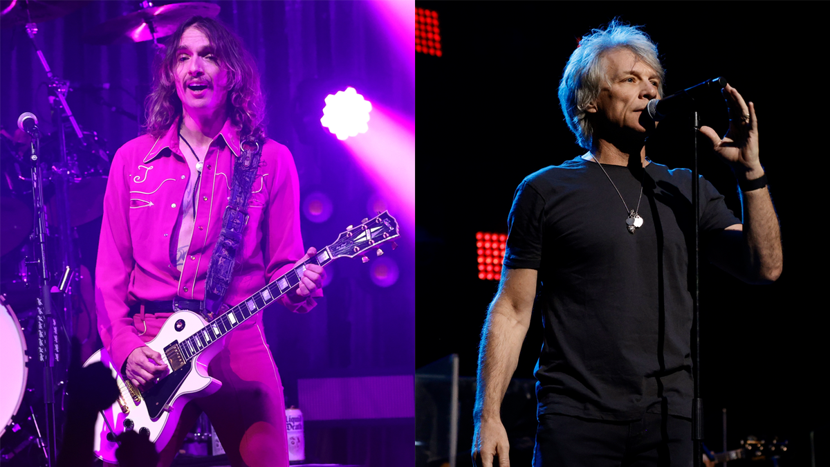 The Darkness&#039; Justin Hawkins and Bon Jovi&#039;s Jon Bon Jovi