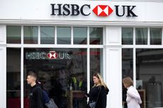 HSBC Holdings Plc bank branch in Maidstone, UK
