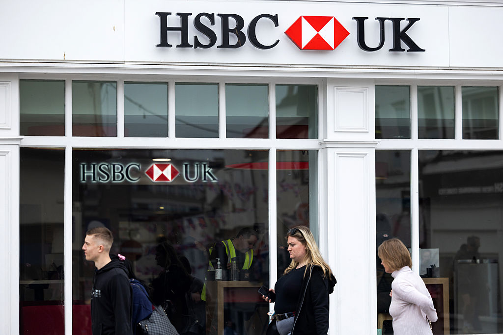 HSBC Holdings Plc bank branch in Maidstone, UK