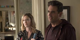 Ant-Man and the Wasp Judy Greer and Bobby Cannavale sharing faces of concern