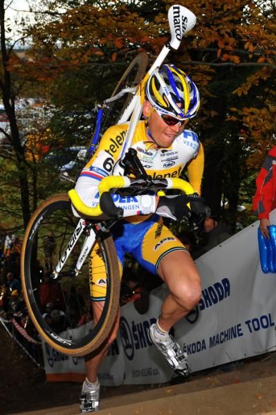 Czech Petr Dlask (Telenet - Fidea) on home soil in Plzen.