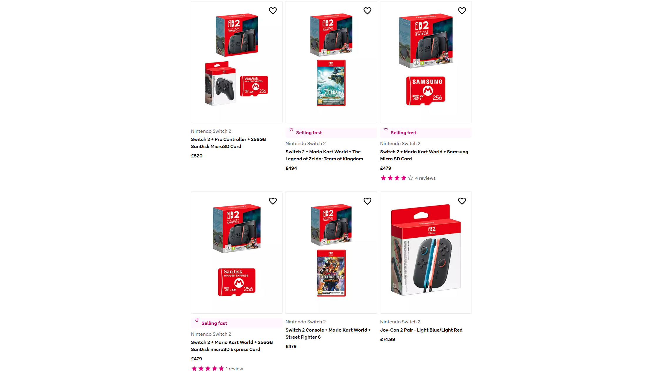 Very Switch 2 stock