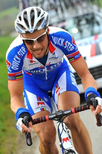 Tom Boonen (Quick Step) concentrates on winning