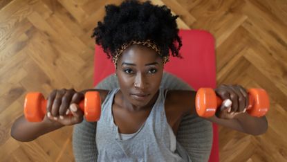 Two dumbbells and five moves are all you need to build strength in the  shoulders and back