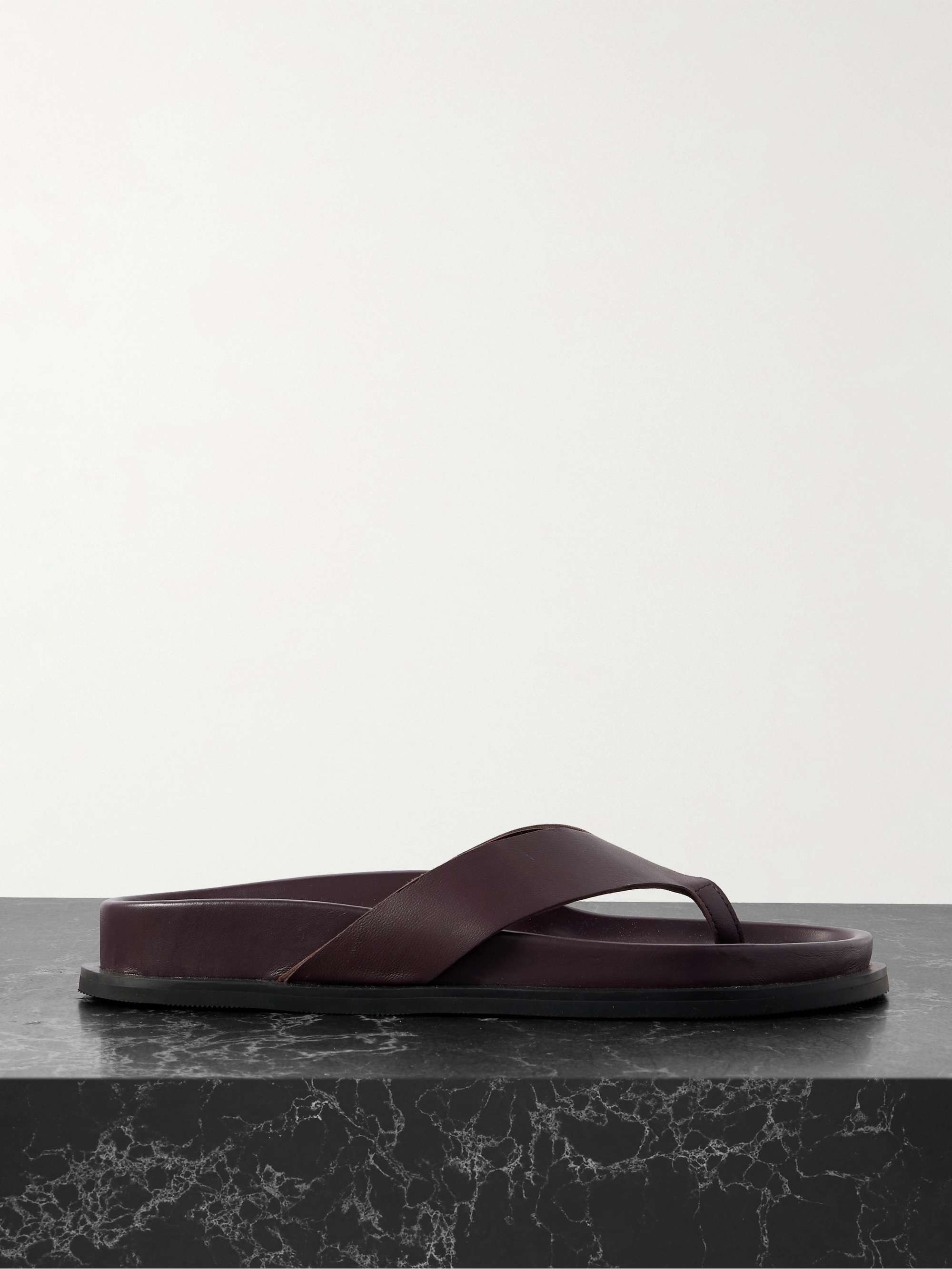 Leather Flip Flops