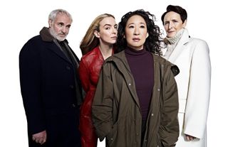 Sandra Oh in Killing Eve.