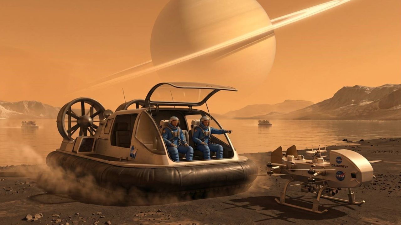 'Titan is actually a very reasonable destination for humans': Scientists start mapping out crewed mission to huge Saturn moon