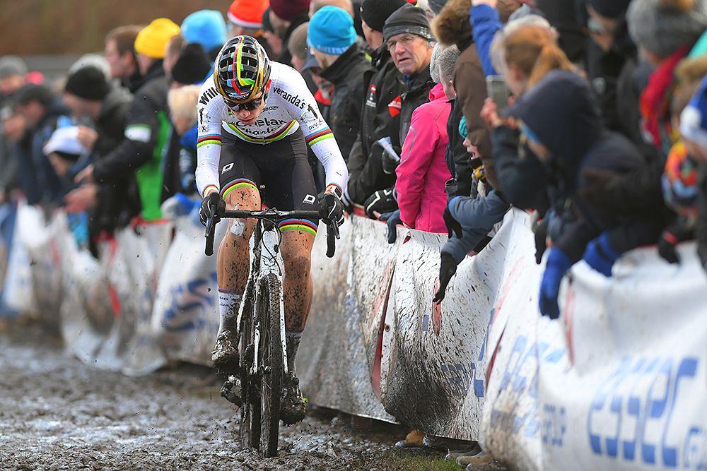 World Champion Wout Van Aert at Azencross