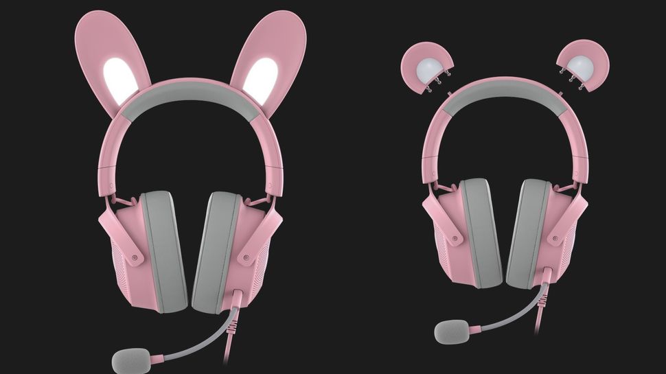 Razer Kraken Kitty V2 goes Pro with cat, bunny, and bear ears