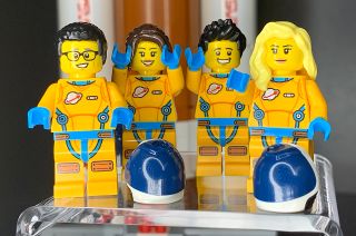 You can build your own set of Lego minifigures like those flown by NASA aboard the Artemis 1 mission to the moon. 