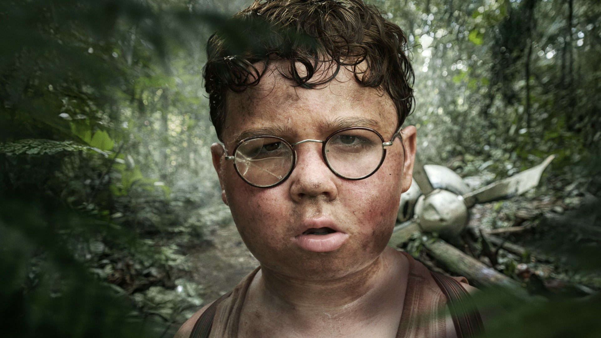 David McKenna as Piggy in Lord of The Flies