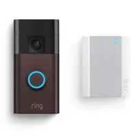 Ring Battery Video Doorbell and Ring Chime