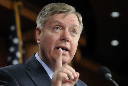 Sen. Lindsey Graham is unhappy with the GOP.