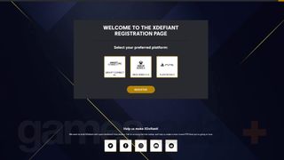 XDefiant closed beta register website page