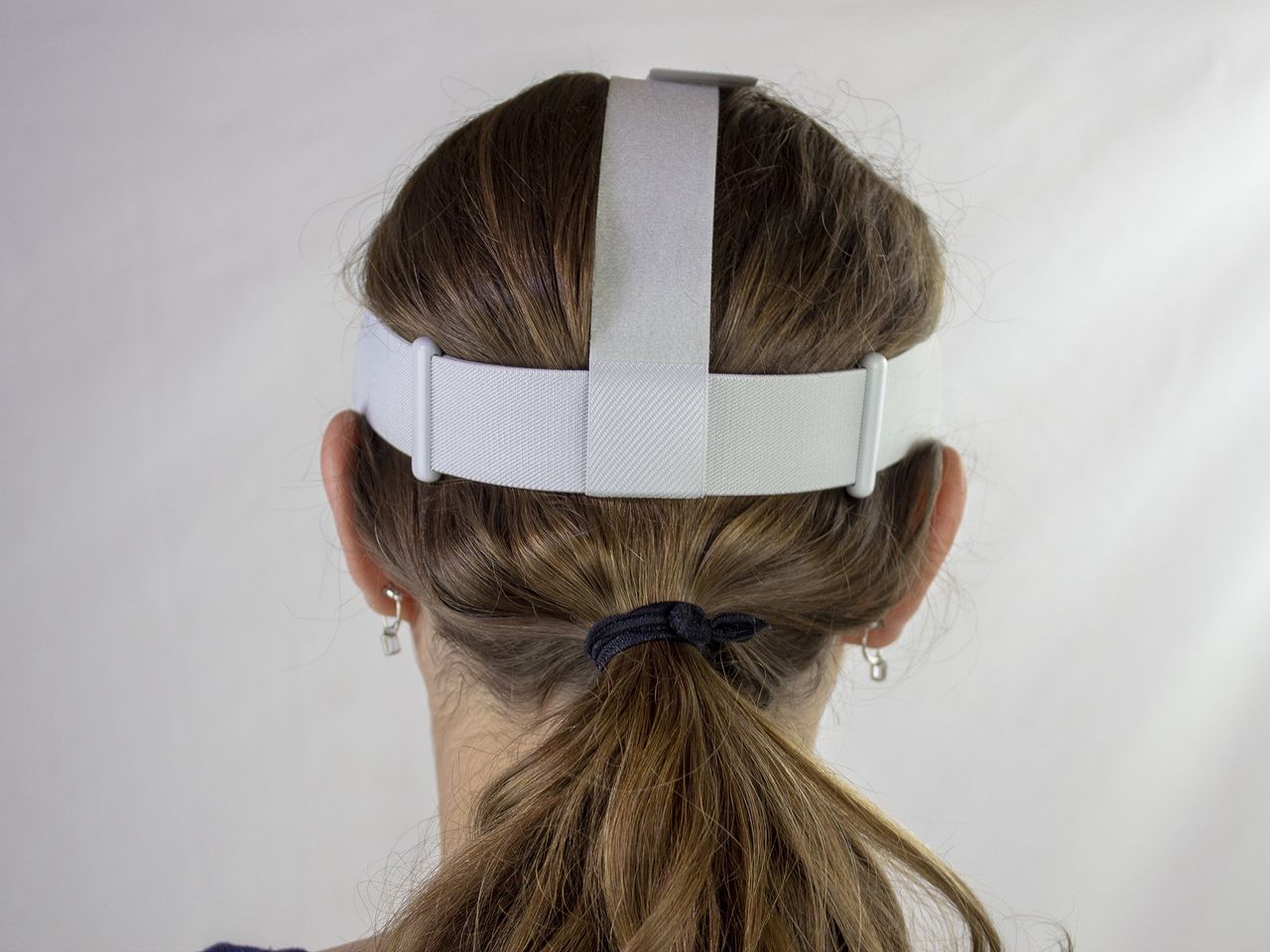 Oculus Quest 2 Head Strap With Ponytail Low Back
