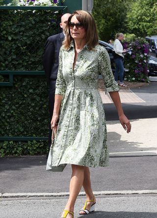 Carole Middleton at Wimbledon, 2015