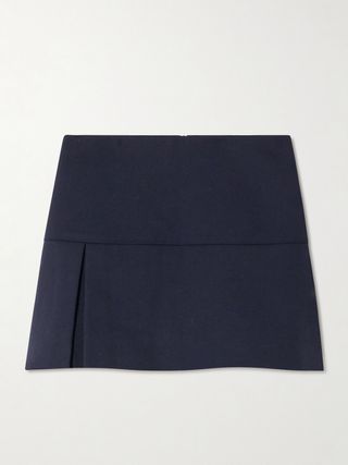 Wool-Blend Mini Skirt