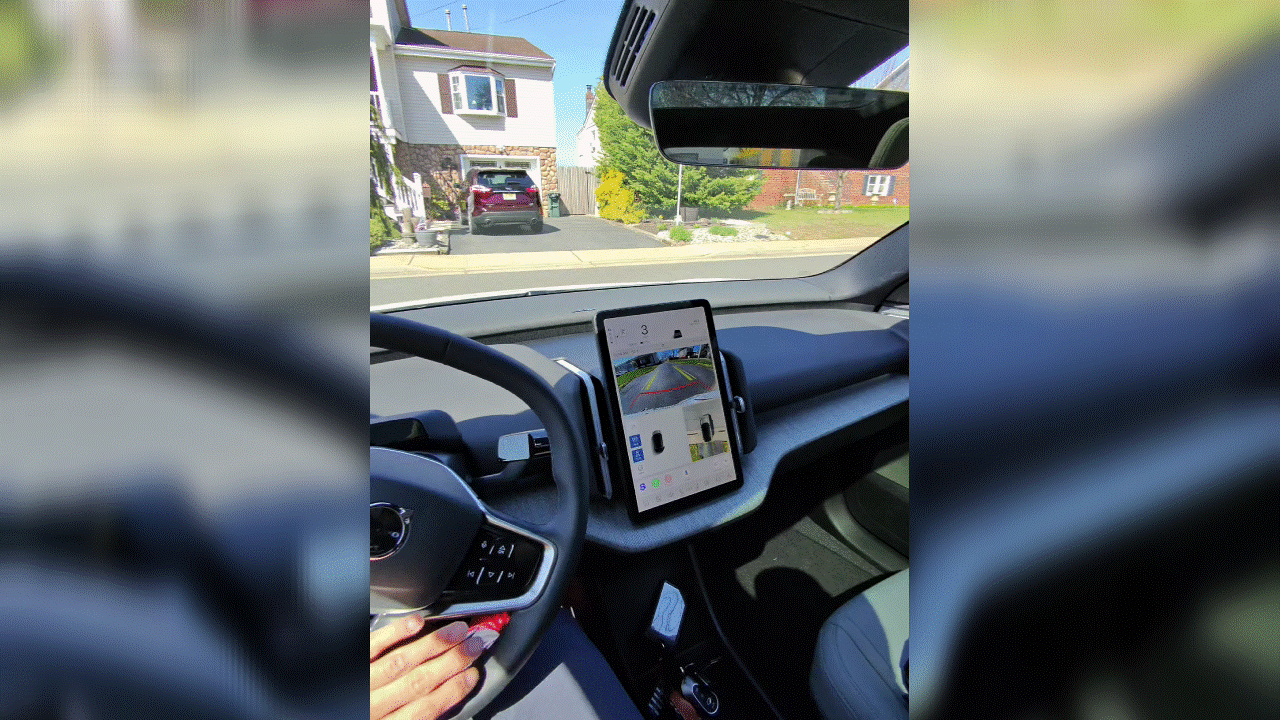 2026 Volvo EX30 backup camera.