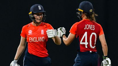 Nat Sciver and Amy Jones will hope to lead England to glory in the ICC Women’s World T20 cricket final