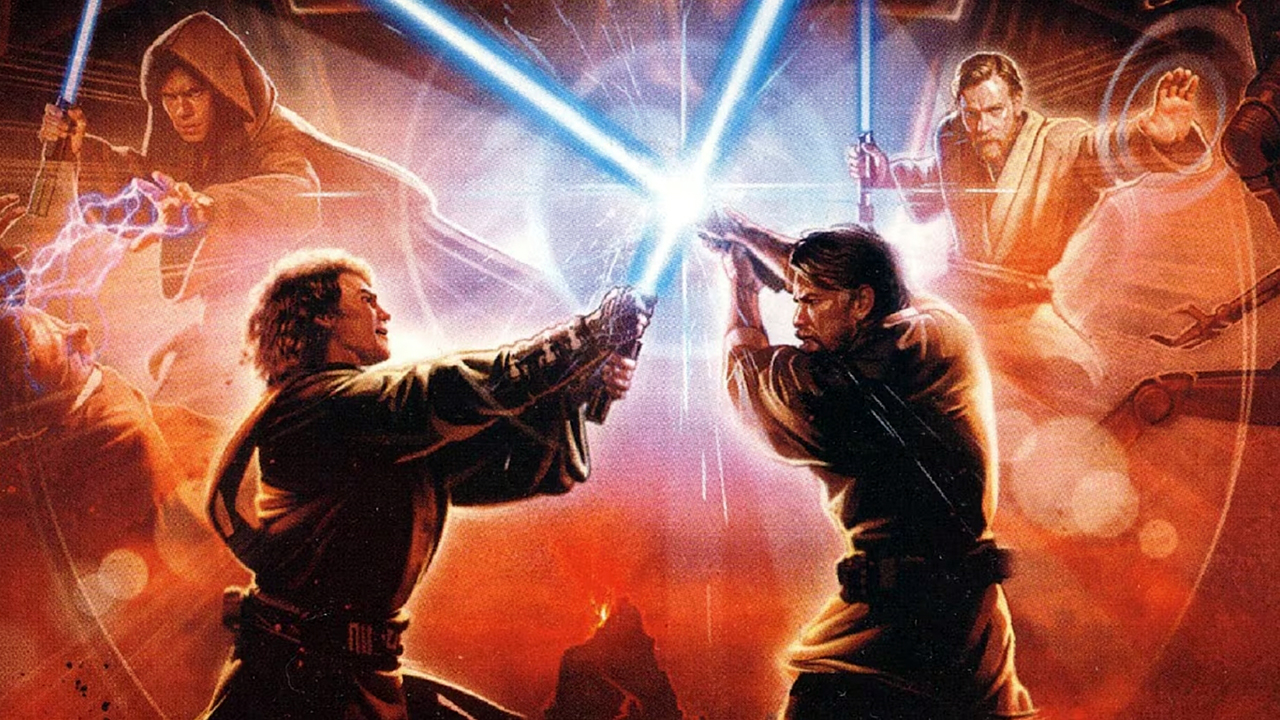 Screenshot from the Star Wars: Episode III – Revenge of the Sith tie-in video game from 2005