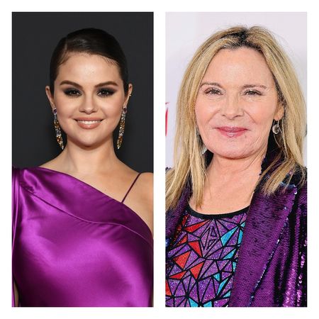 Selena Gomez and Kim Cattrall