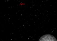Jupiter and Full Moon