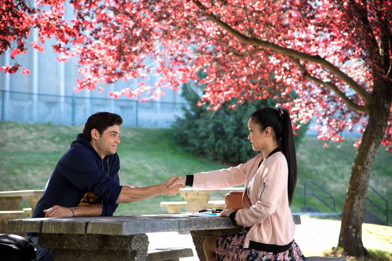 Noah Centineo and Lana Condor.