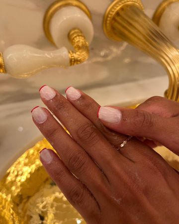 I'm Calling It—Red French Tip Nails Will Be Huge This Summer Who What