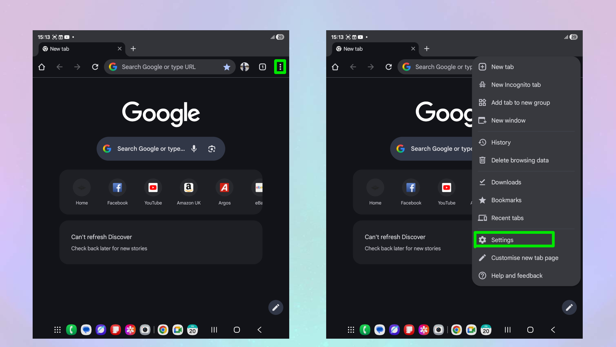 How to turn on extra incognito mode security