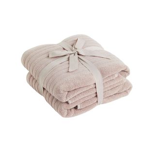 A guest bathroom package of towels