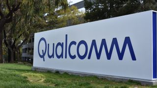 Qualcomm sign outside building